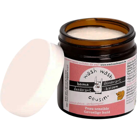 Wash Wash Cousin Deodorantbalsem Gevoelige Huid 60ml