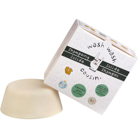 Wash Wash Cousin Solide Shampoo Vet Haar 70g