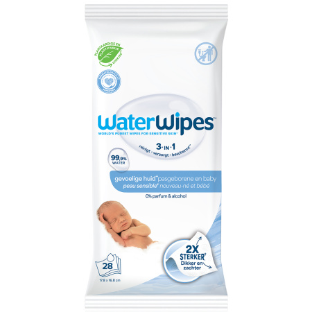 WaterWipes Babydoekjes 28 Stuks