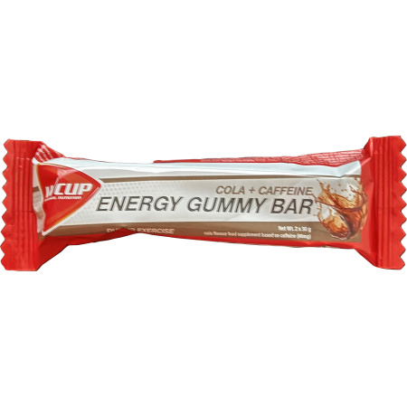 Wcup Energy Gummy Bar Cola Blast + Cafeïne 10x60g
