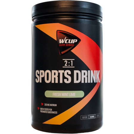 Wcup Sportdrank 2:1 Frisse Munt Limoen 1080g