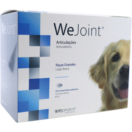 Wepharm WeJoint Aanvullende Voeding Honden Van Grote Rassen 120 Tabletten