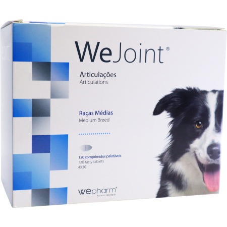 Wepharm WeJoint Gewrichten Voedingssupplement Middelgrote Honden 120 Tabletten