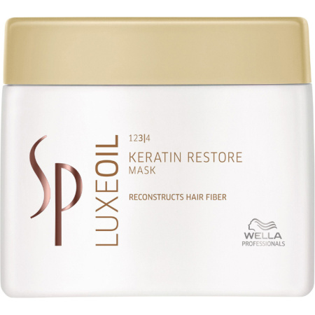 Wella SP Luxeoil Herstellend Keratinemasker Pot 400ml