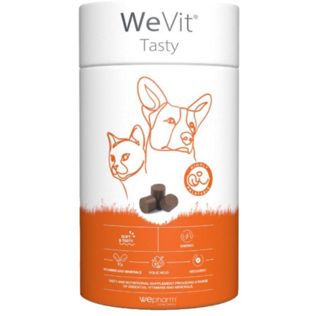 Wepharm WeVit Tasty Hypercalorisch Supplement Vitamines En Mineralen 30 Kauwtabletten