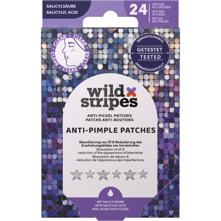 Wild Stripes Anti-Puistjes Patches Shining Stars 24 Stuks