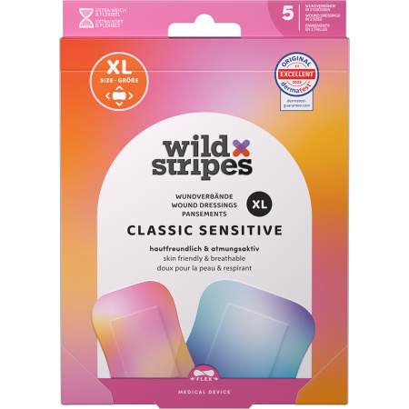 Wild Stripes Classic Sensitive XL Pleisters Cloud Kiss 5 Stuks