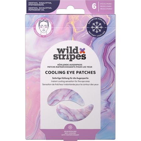 Wild Stripes Verkoelende Oogpatches Marble Rose 6 Stuks