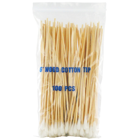 Wolf Wattenstaafjes Hout Dunne Tip 15cm Stuk 100