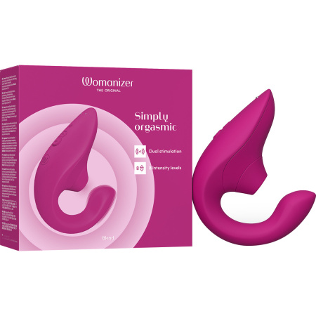 Womanizer Blend Vibrant Roze Dubbele Stimulatie Konijn Vibrator 1 Stuk