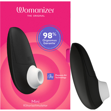 Womanizer Mini 2 Clitorisstimulator Zwart 1 Stuk