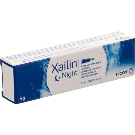 Xailin Nachtsmerende Oogzalf Tube 5g