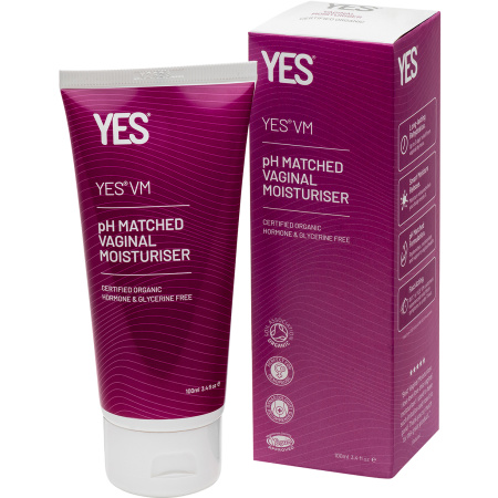 Yes Vm Natuurlijke Vaginale Vochtinbrengende Crème Organisch Tube 100ml