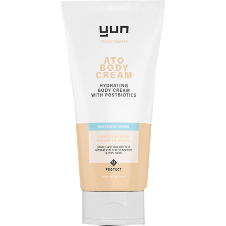 Yun Postbiotic Hydra ATO Hydraterende Lichaamscrème Zonder Parfum Gevoelige Atopische Huid 200ml