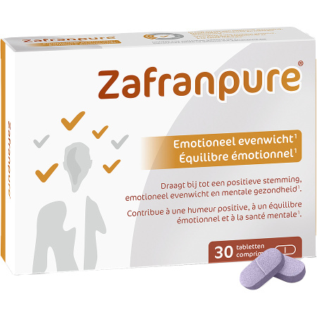 Zafranpure Positieve Stemming Emotioneel Evenwicht En Mentale Energie 30 Tabletten