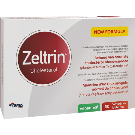 Zeltrin Cholesterol 60 Tabletten Nieuwe Formule