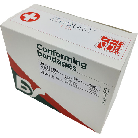 Zenolast Elastische Gaaswindel 8cm x 4m Rol 1