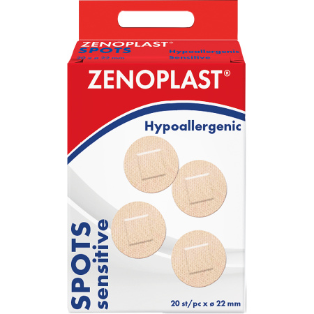 Zenospot Sensitive Hypoallergene Pleister 22mm Stuks 20