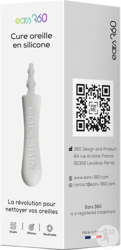Ears 360 Oorreiniger Wit 1 Stuk | Newpharma