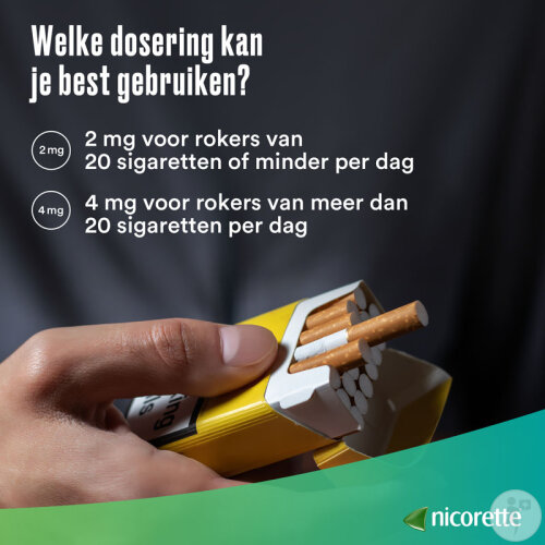Nicorette Freshmint Kauwgom 4mg Nicotine Bij Stoppen Met Roken 105 ...