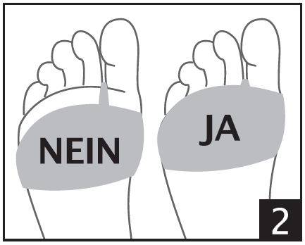Epitact Sport Fu&szlig;sohlen Schutzkissen Epitheliumtact 05 Gr&ouml;&szlig;e L Paar 1 - Onlineapotheke - 2