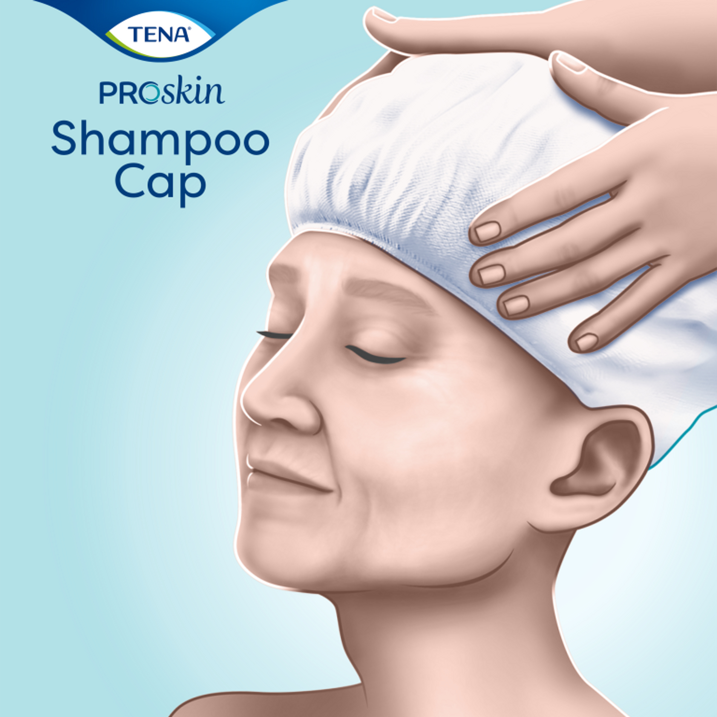 Tena Proskin Shampoo Kappe Mit Shampoo Und Conditioner 1 St&uuml;ck - Onlineapotheke - 1