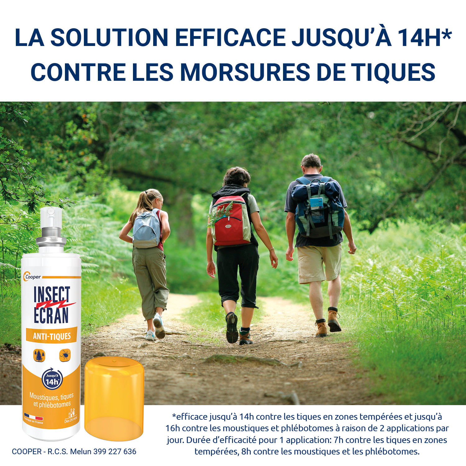 Flacon Insect Insect Ecran Spray Anti-Tiques 100ml | Newpharma