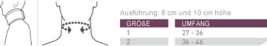 Push Barces Care Zervikal Stütze Ausführung 10 Große 2 Stück 1 - Onlineapotheke - 1
