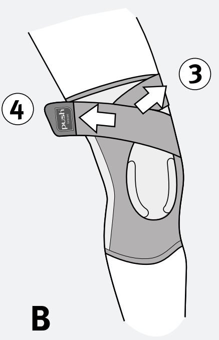 Push Braces Care Kniebandage Links/Rechts Größe 2 Stück 1 - Onlineapotheke - 7