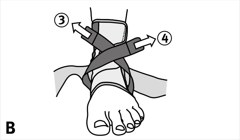 Push Braces Med Kn&ouml;chelbandage Rechts Gr&ouml;&szlig;e 1 St&uuml;ck 1 - Onlineapotheke - 3