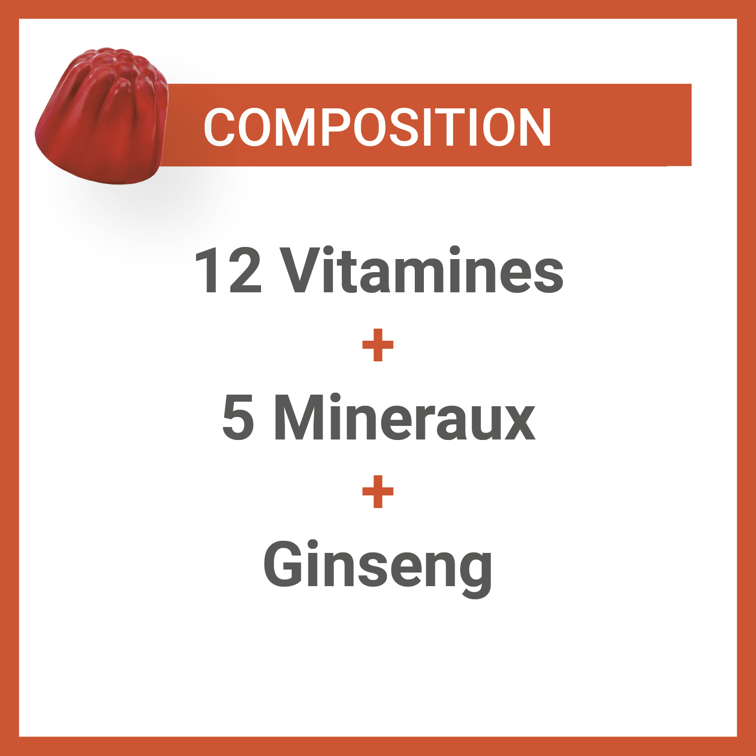 Vitascorbol Gommes &Eacute;nergie 50 Pi&egrave;ces - Produits de pharmacie en ligne - 4